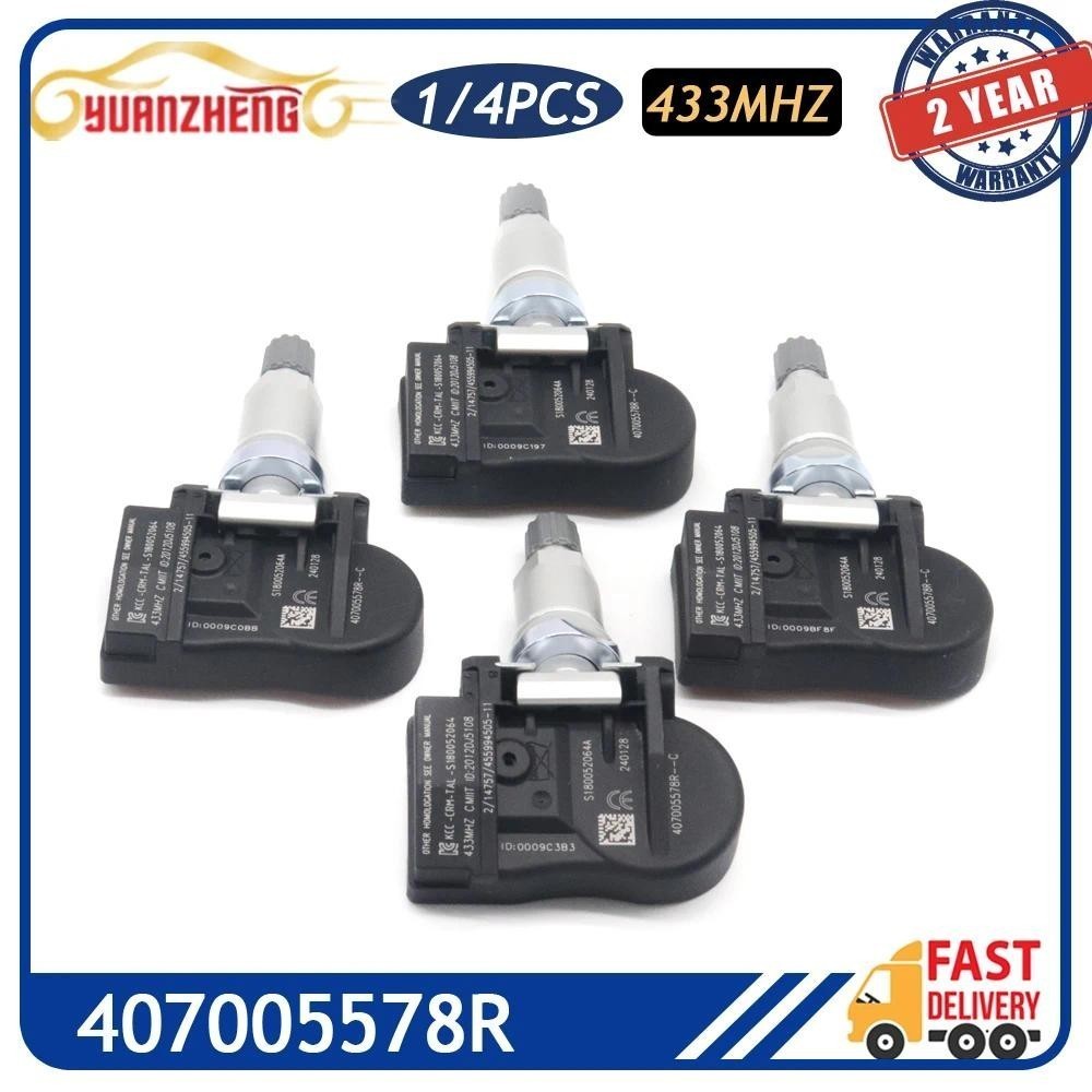 Sistema De Monitoramento Do Sensor De Pressão Dos Pneus TPMS Para RENAULT MEGANE II 02-08 Cênico 2003-2010 433Mhz S12012