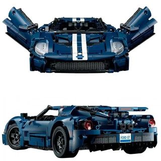 Carro esportivo GT tecnologia máquinas montagem compatível 42154 brinquedo bloco de construção menino presente