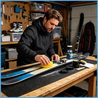 Snowboard Cera De Esqui Proteção De Manutenção 40g Velocidade Melhorar Para Iniciantes huebasevn