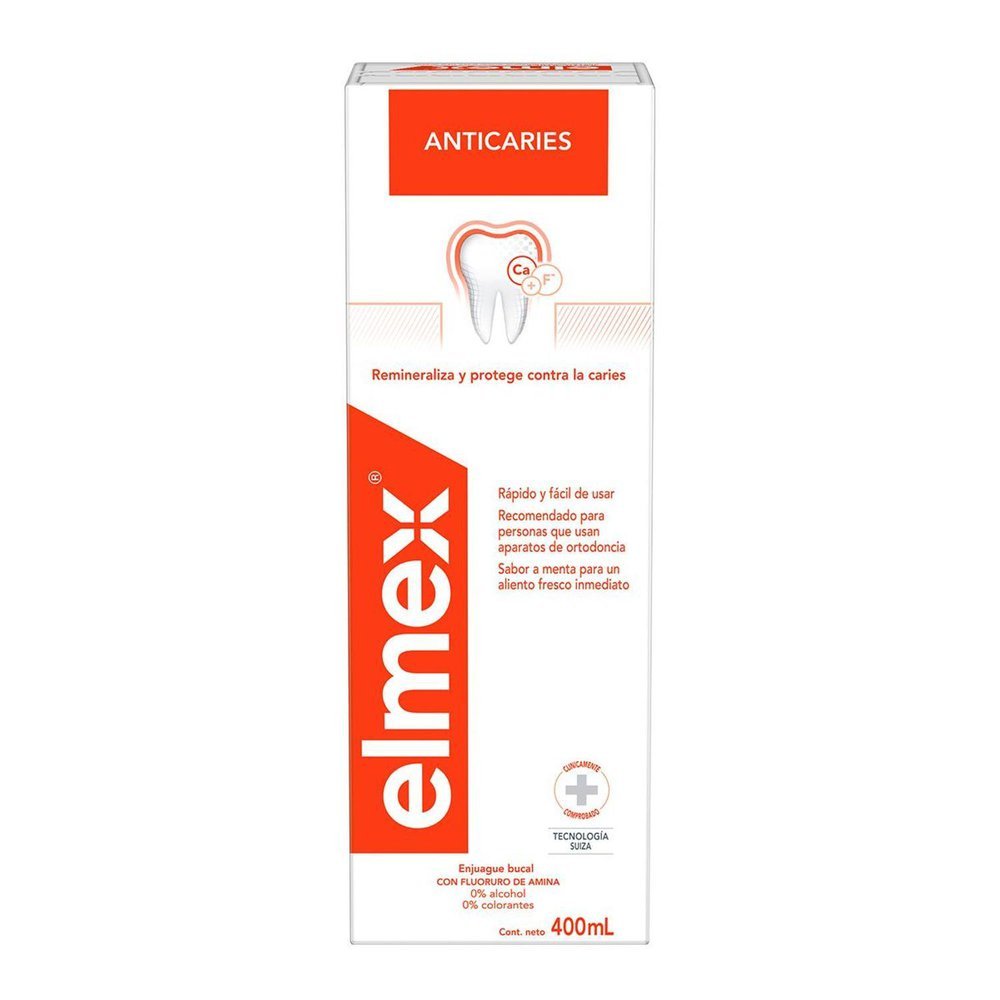Enxaguante Bucal Elmex Anticáries 400ml
