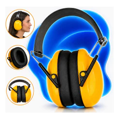 Abafador Ruído 20db Protetor Auricular Concha Profissional