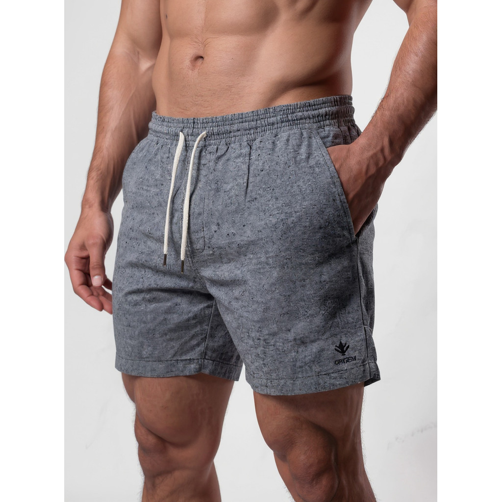 Kit 3 Bermudas Masculinas Linho Elastano Praiana Confortável Verão — Camis.Soares