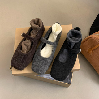High-End estilo ocidental sapatos peludos feminino exterior Wear 2025 novo estilo outono inverno francês Retro elegante 