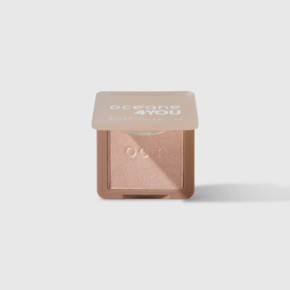 Iluminador Facial Rosado - Shimmer Highlighter Rose 4you 6g
