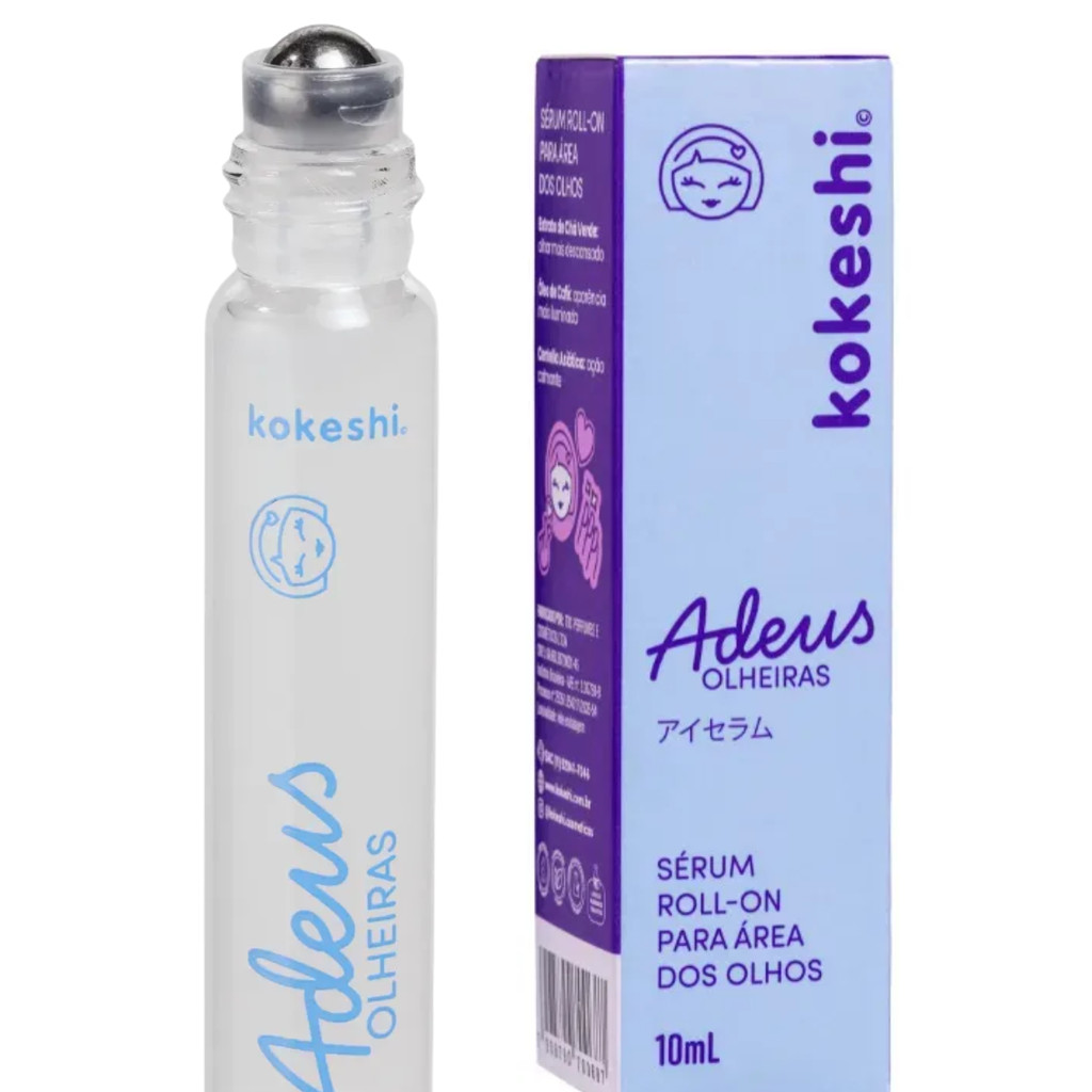 Sérum Roll-on Área Dos Olhos Adeus Olheiras 10ml Kokeshi Todo Tipo De Pele Dia/noite