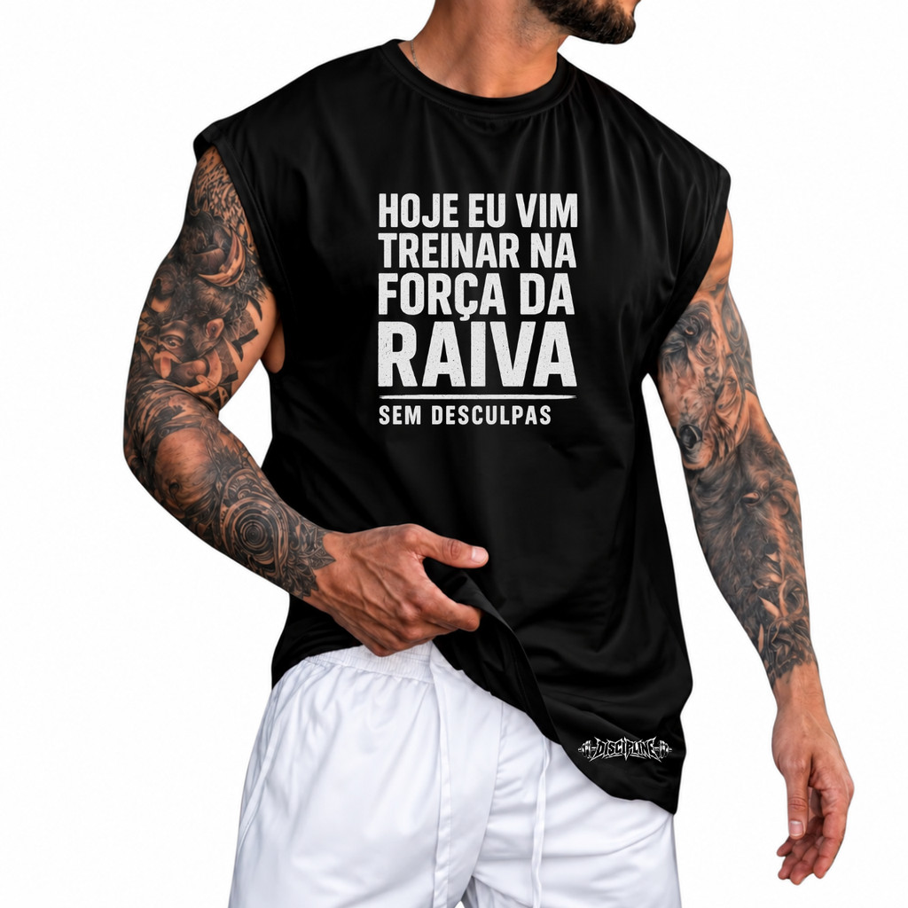Regata Machão Oversized 100% Algodão Camiseta Cavada Musculação Streetwear Treino Praia Academia