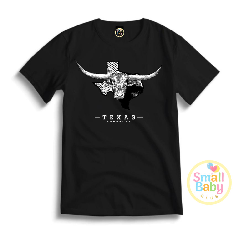 Camiseta Masculina Estampada Texas Boi Country Camisa Feminina 100% Algodão Premium