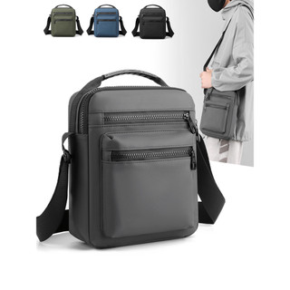 Bolsa de ombro masculina Oxford pano saco do mensageiro Casual bolsa de lona masculina mochila pequena carteira maleta