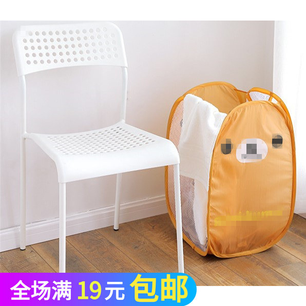 Cesta de roupas sujas de desenho animado Cesta de armazenamento dobrável Cesta de armazenamento Cesto de roupa suja