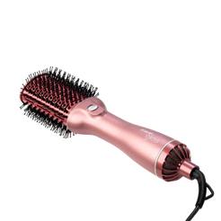 Escova Secadora Gloss Rosé Bivolt 1200W Oval Taiff