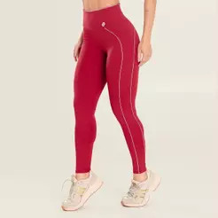Legging Artic Vermelho Rubi Poliamida