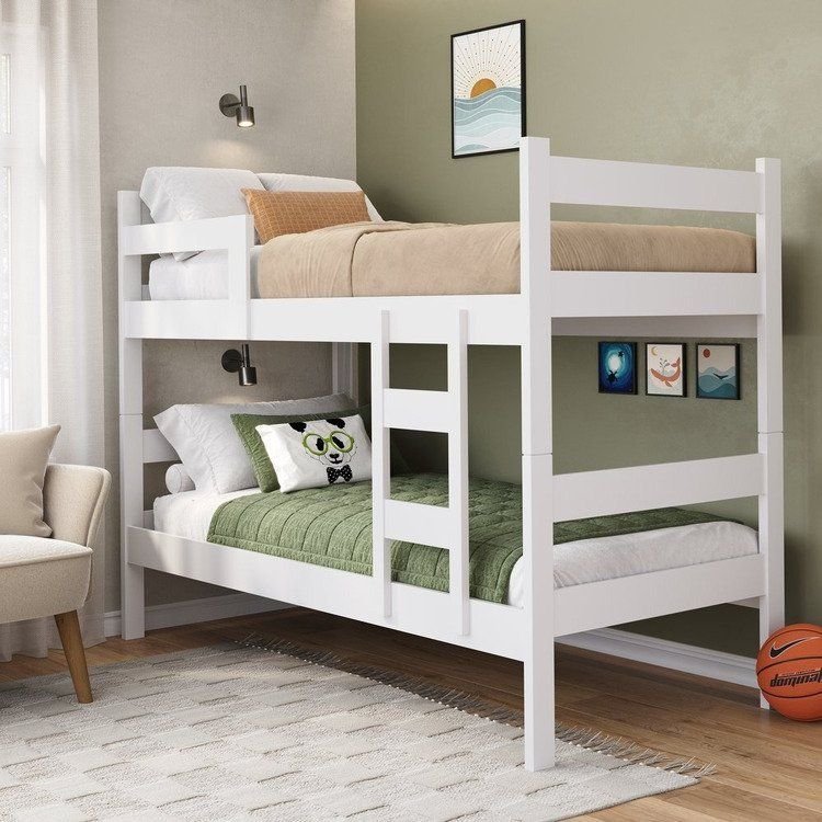 Beliche Solteiro Prisma Plus Branco MDF Branco
