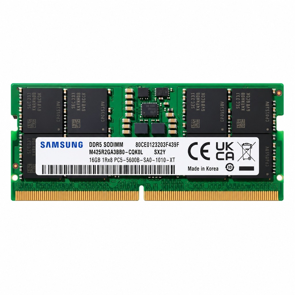 Memória RAM Samsung DDR5 16GB 5600MHz SODIMM Notebook