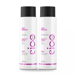 Eico Pro Liso Mágico Shampoo + Condicionador 400ml