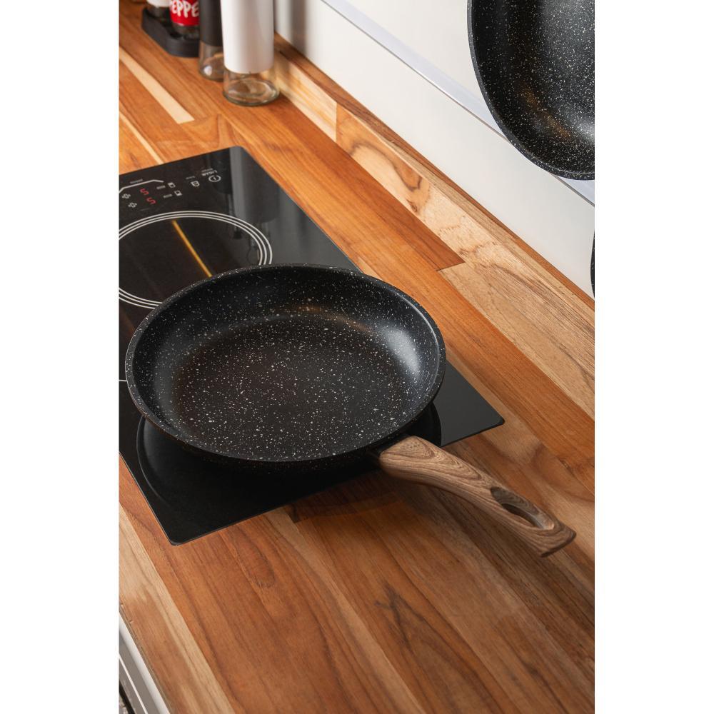 Imagem Frigideira Wolff de Alumínio e Cerâmica Granilite Preta 24cm