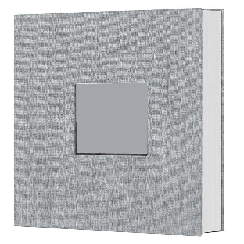 Álbum de Fotos Autoadesivos com Capa em Linho