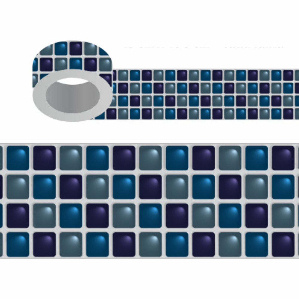 Faixa Border Adesiva Decorativa Papel de Parede Pastilha Vinil Lavável