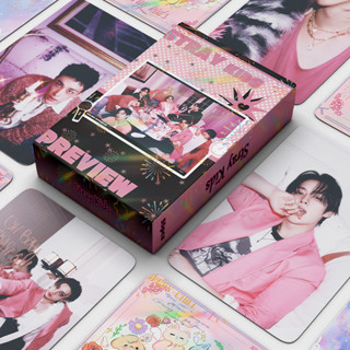 55pcs STRAY KIDS SKZ HOP Lomo Cartões FANMEETING Skzs Escola Mágica HYUNJIN FELIX BANGCHAN Solo Photocards Straykids CHA em Oferta na Shopee