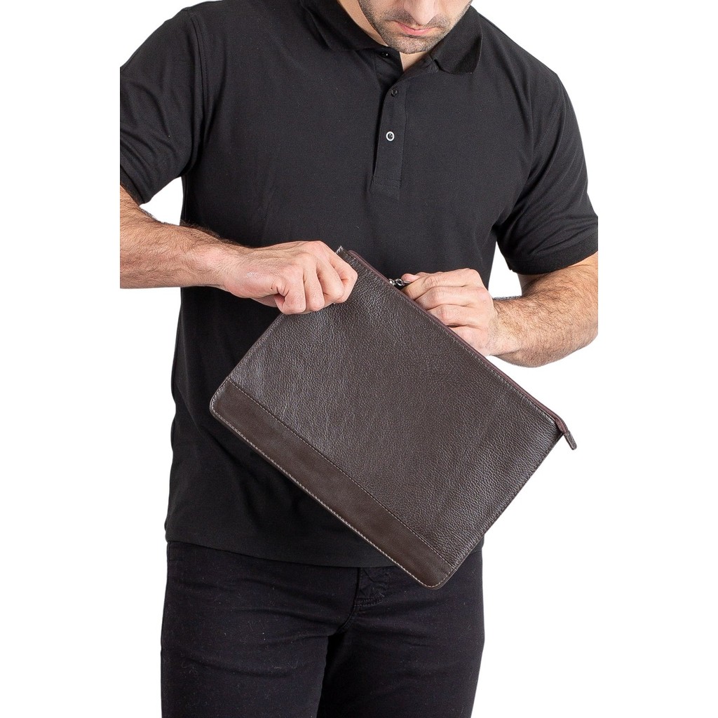 Pasta envelope de couro para Macbook 13 Eduardo