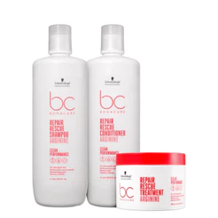 Kit Schwarzkopf BC Clean Performance Repair Rescue Pro Trio (3 Produtos)