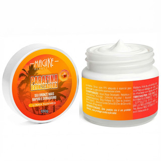 Parafina Bronzeadora  Acelerador De Bronzeamento profissional 100g magike