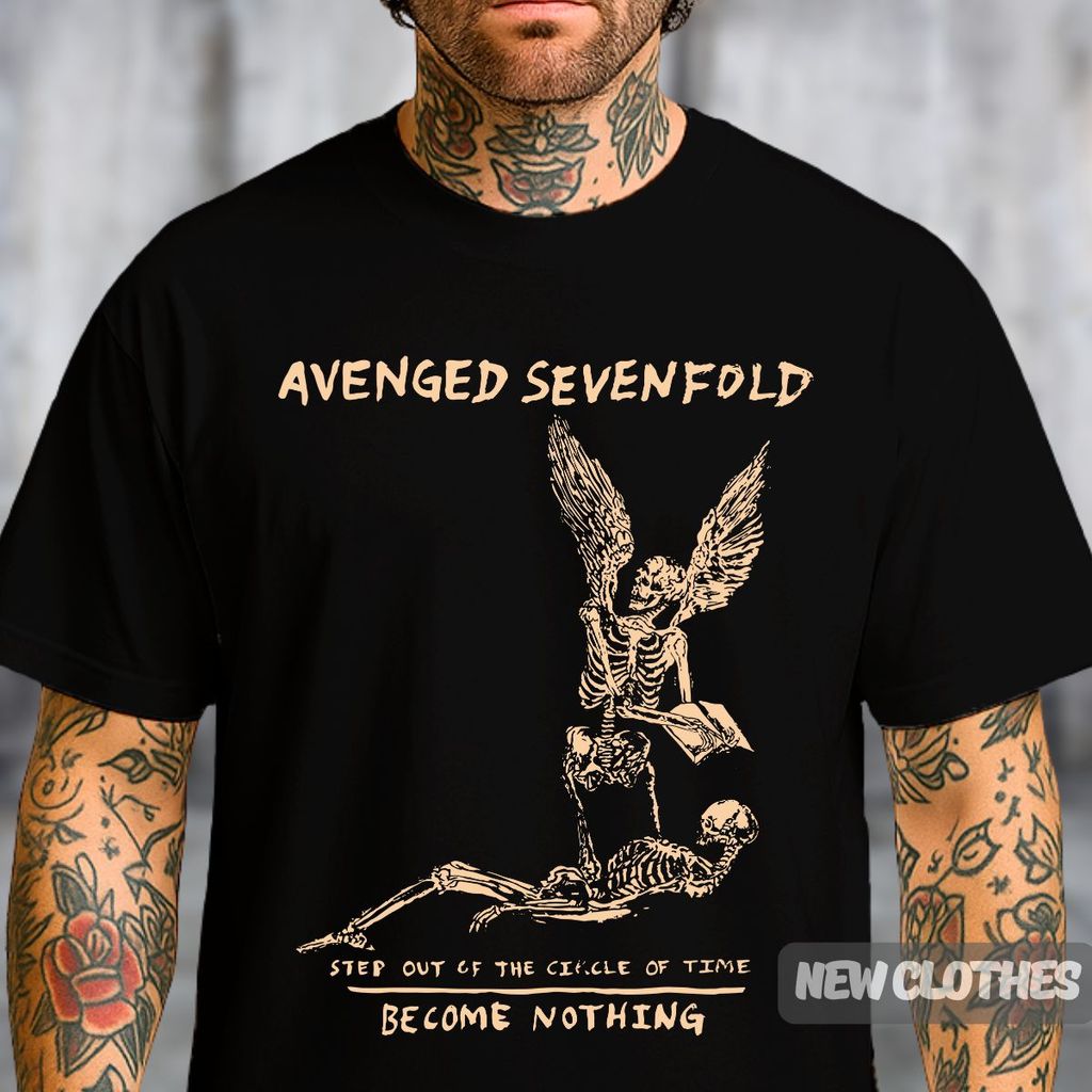 Camiseta Avenged Sevenfold Unissex Metalcore A7X Rock Pesado Become Nothing