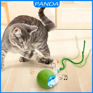 Bola Brinquedos Gato Interativo De Rolamento Automático Recarregável Bola Inteligente Cauda Do Falso em Oferta na Shopee