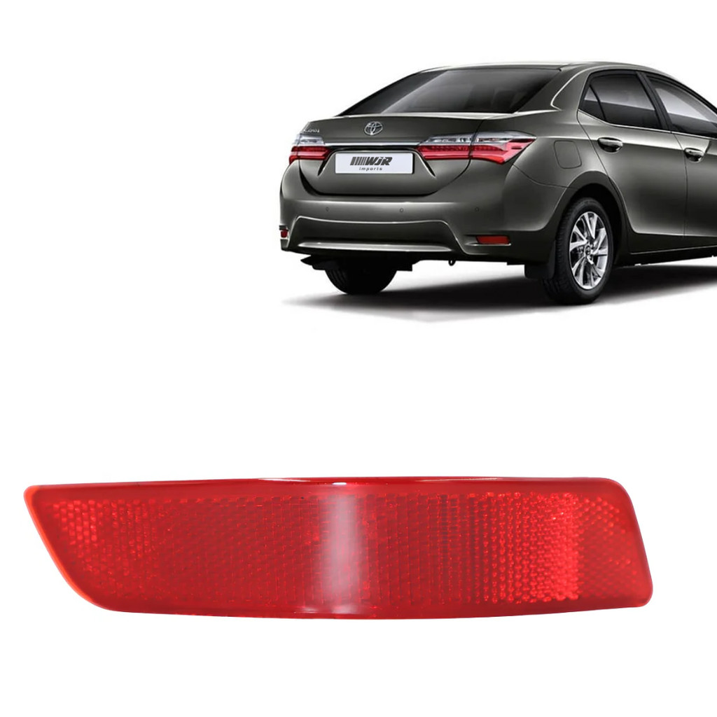 Refletor Parachoque Direito Corolla 2014 2015 2016 2017 2018 2019