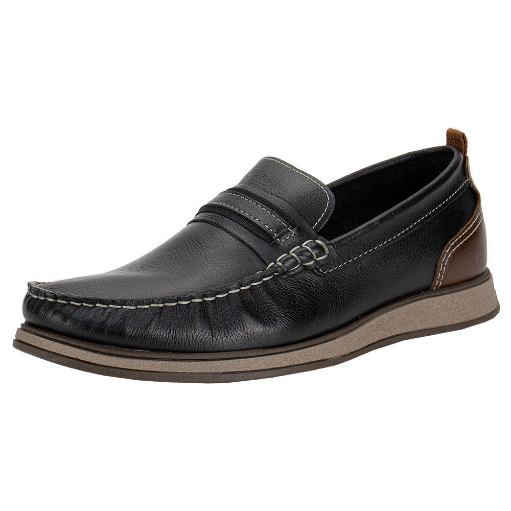 Mocassim Masculino Nash Democrata 252302 em Oferta na Shopee