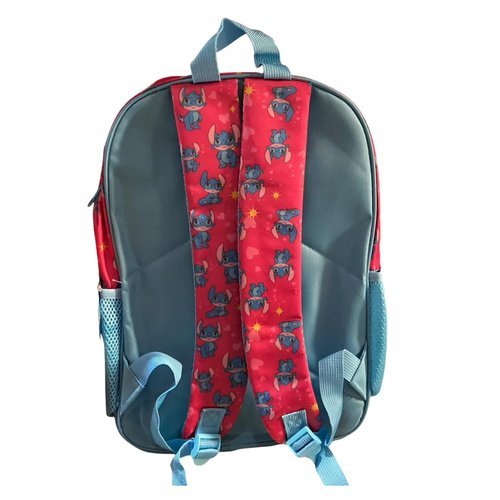 Mochila Infantil Colorida Blue Friend Resistente Confortavel Escolar Passeio