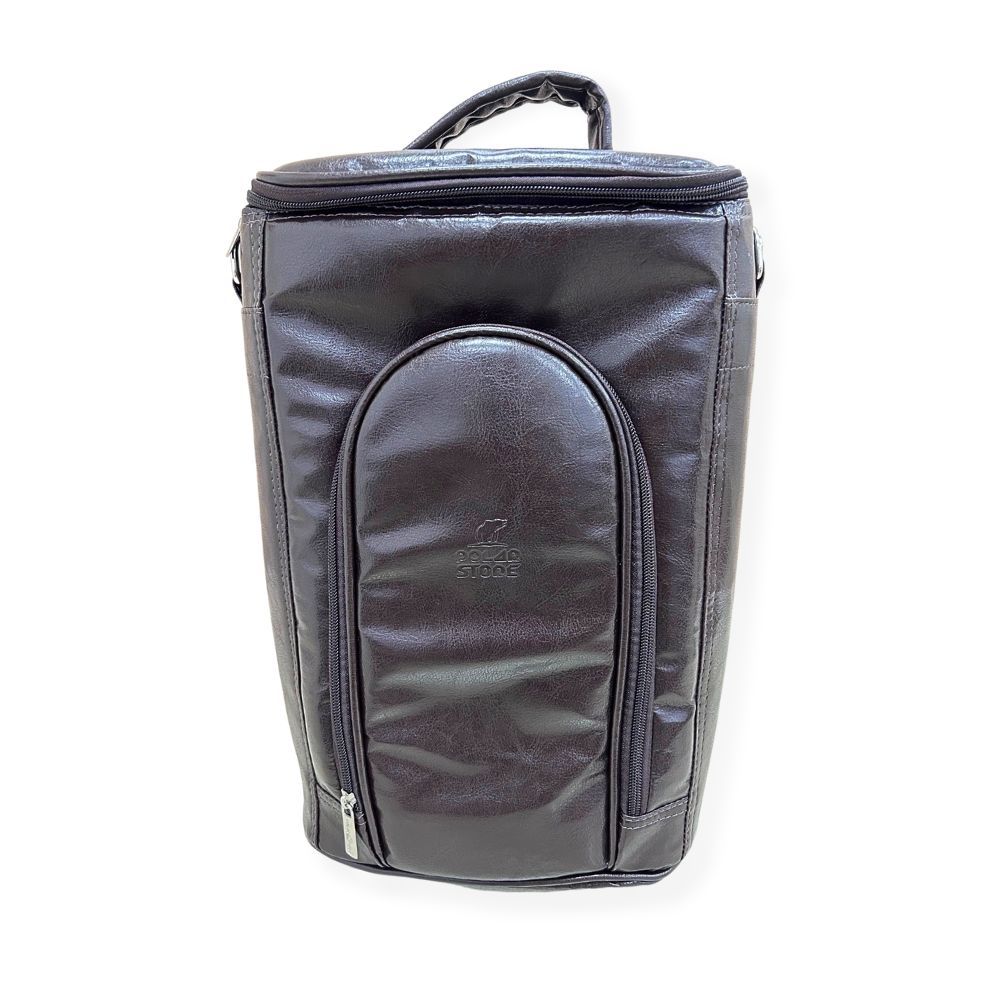 Bolsa térmica para vinho Marrom 2 garrafas