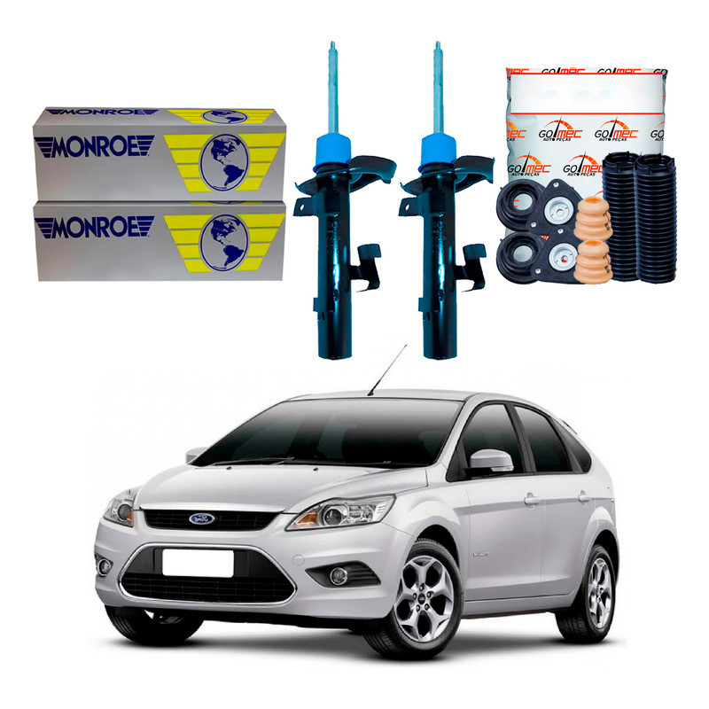 Kit Amortecedor Dianteiro Monroe Focus 1.6 2.0 2008 A 2013