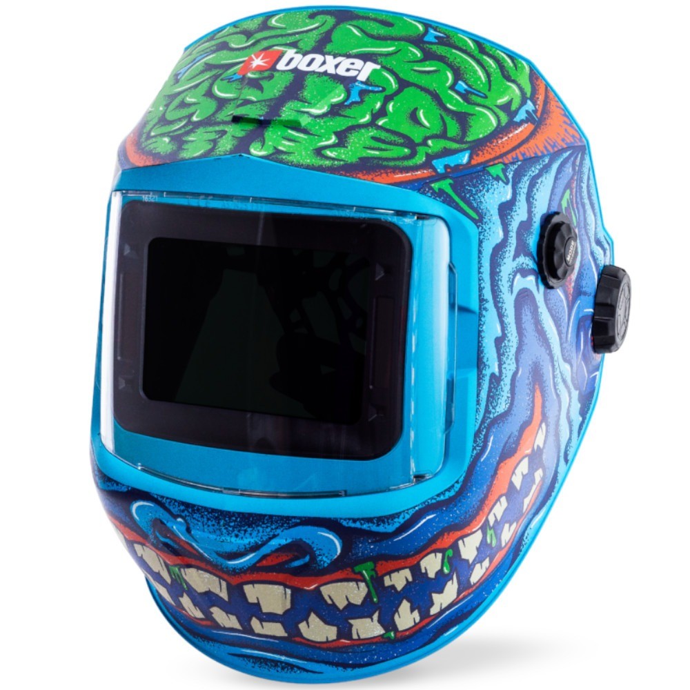 Máscara de solda com escurecimento automático tonalidade 9 a 13 - Spectra 180 Boxer em Oferta na Shopee