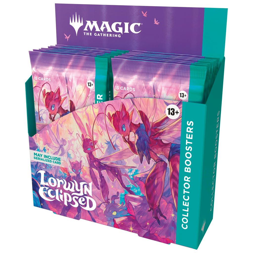 Magic: The Gathering "Lorwyn Twilight" - Collector Booster English Version (Box of 12 Packs) MTG Trading Card Wizards of