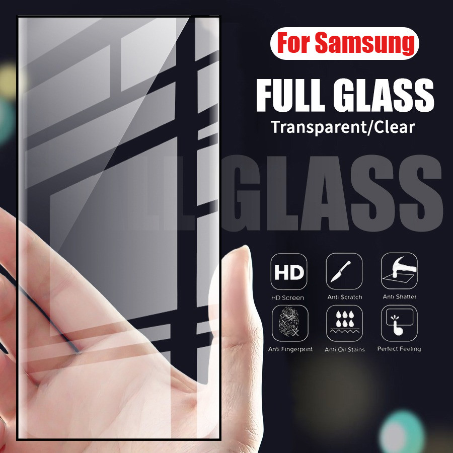 Filme Protetor De Tela De Vidro Temperado Para Samsung Galaxy S26 S25 Edge S24 S23 Plus S22 S21 S20 Ultra S10 Note 20 10