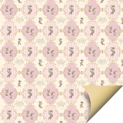 Folha para Ovos de Páscoa Double Face - Classique Bunny Rosa - 69x89cm - 5 unidades - Cromus - Rizzo