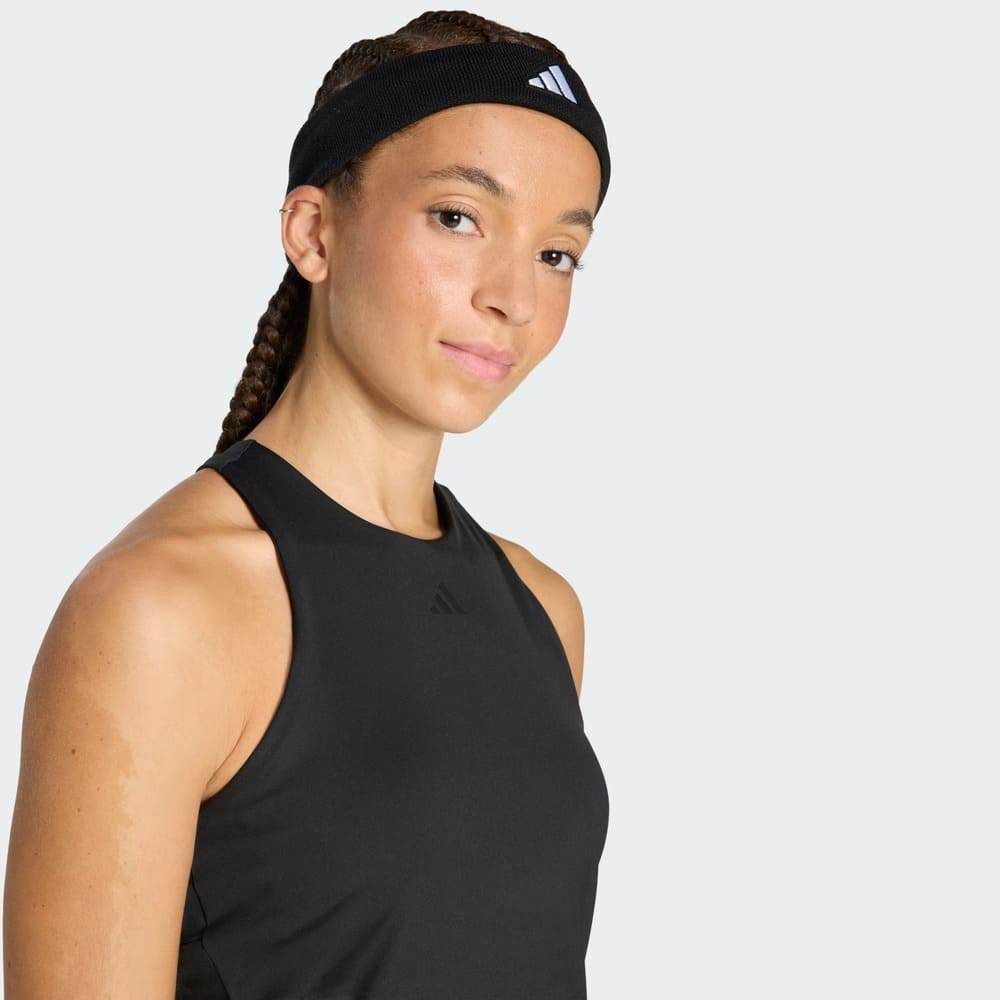 Faixa de Cabeça Adidas Headband Tennis Preto