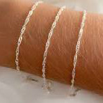 Pulseira Singapura Elos Torcido Banhadoa Prata | Feminino | Banhado Ouro 18K | Antialérgico | Semijoia | LABRILHO Joias