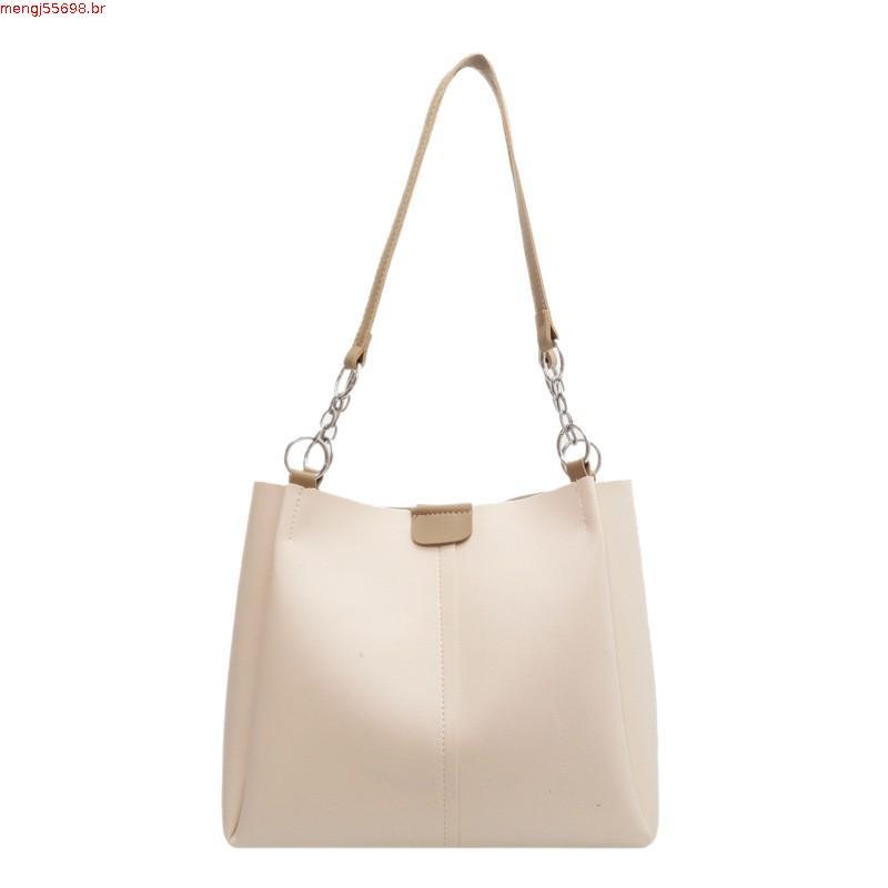 Bolsa Tote Feminina de Grande Capacidade — Estilo Casual, Ombro e Mão, Ideal para Estudantes