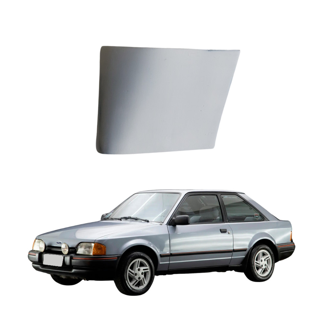 Tampa do spoiler lateral - Ford Escort XR3 1983-1992 (Traseira Esquerda)