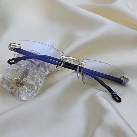 Óculos Inteligente com Ajuste de Grau Automático - Para Perto e Longe - Anti Luz Azul em Oferta na Shopee