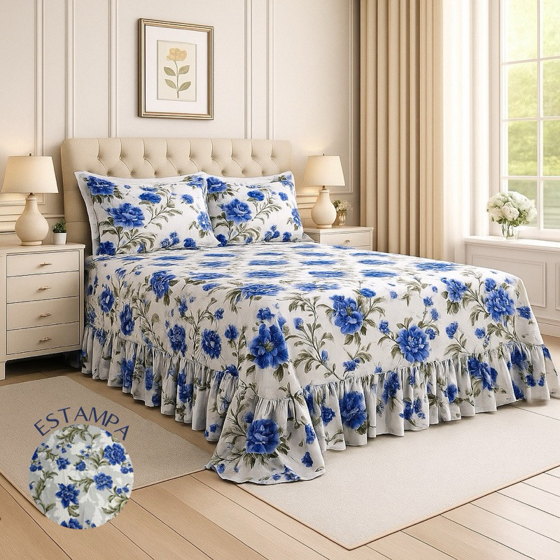 O que é Colcha Babado Queen? Guia e Onde Comprar | BuscaProdutos