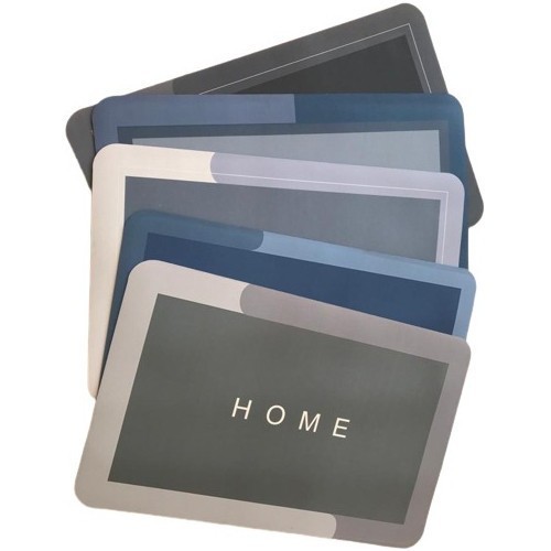 Kit Tapete Mágico Ultra Absorvente P Banheiro Antiaderente Liso Cor Aleatórias