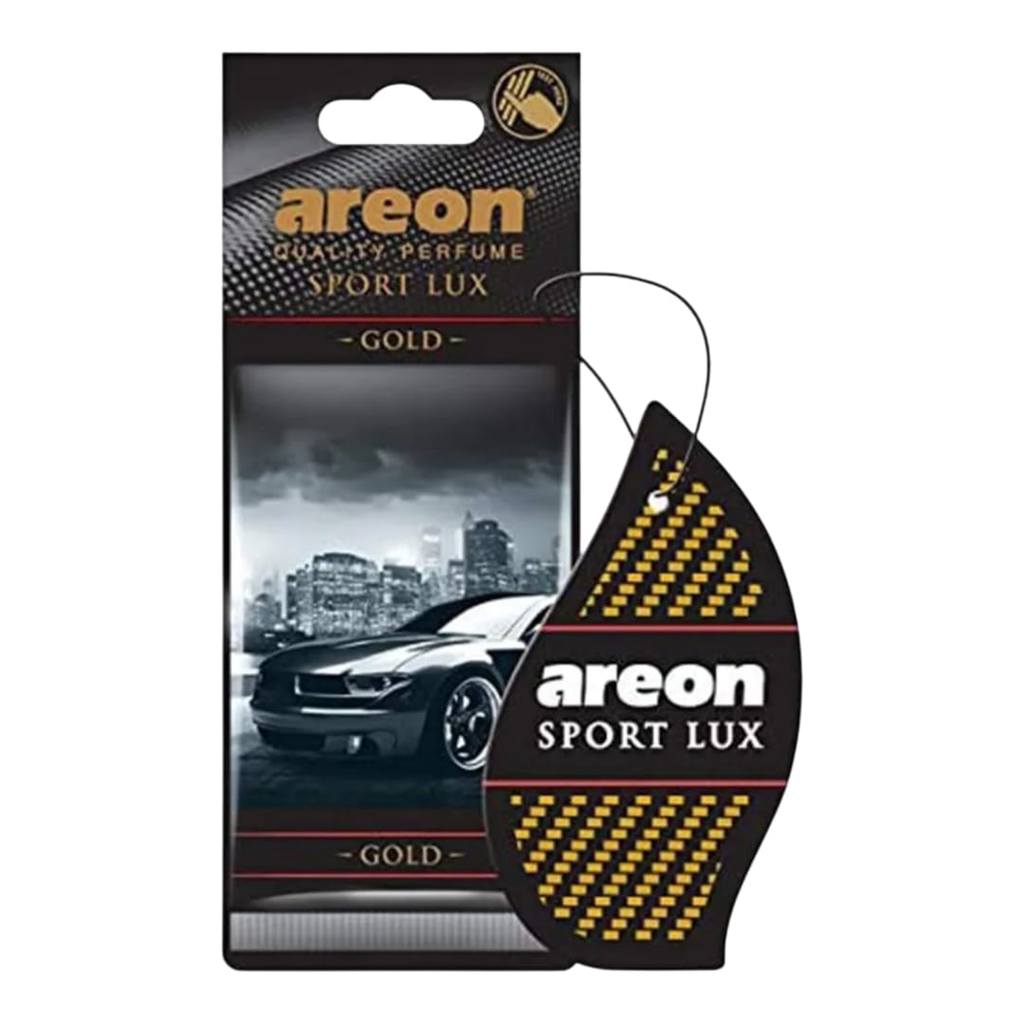 Aromatizador Automotivo Areon Cheirinho Cor Sport Lux Gold