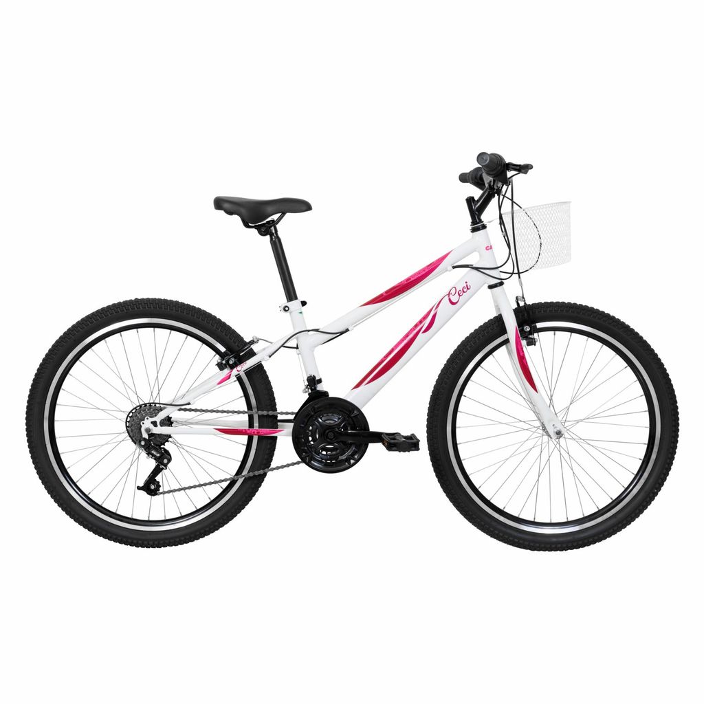 Bicicleta Infantil Aro 24 Caloi Ceci 21v V-Brake 2025 em Oferta na Shopee