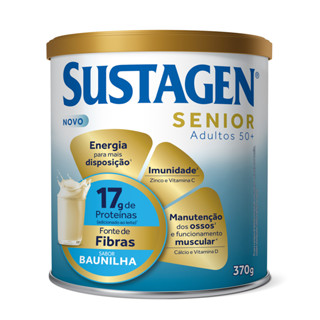 Sustagen Senior Sabor Baunilha 370g em Oferta na Shopee