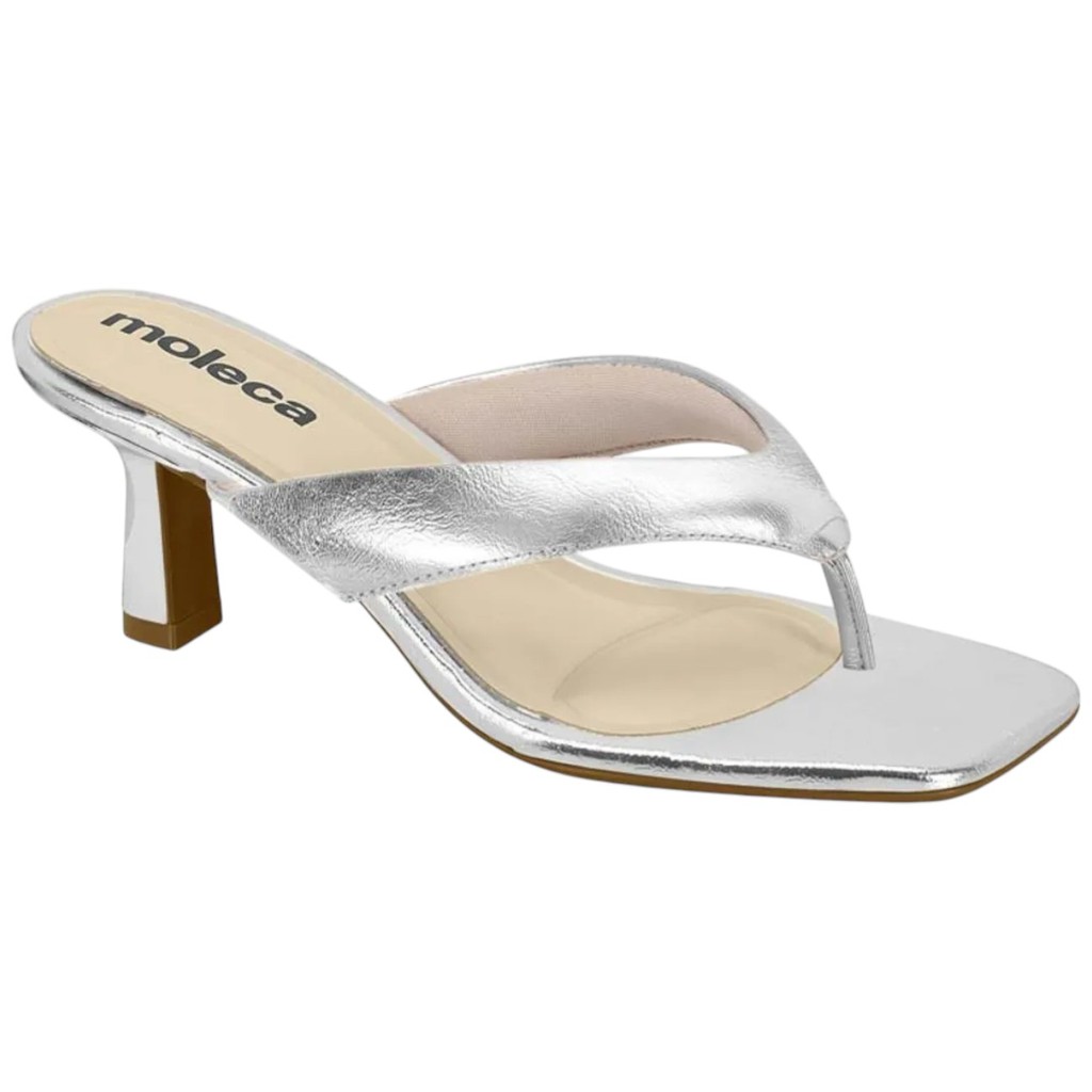Tamanco Feminino Moleca 5523.300 Salto Agulha Super Conforto em Oferta na Shopee