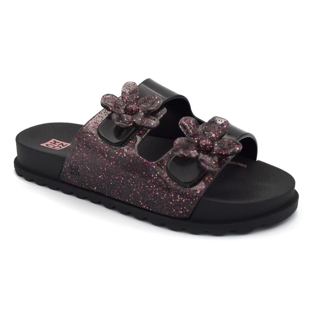 Sandália Flat de Menina Zaxy Partner Flowers