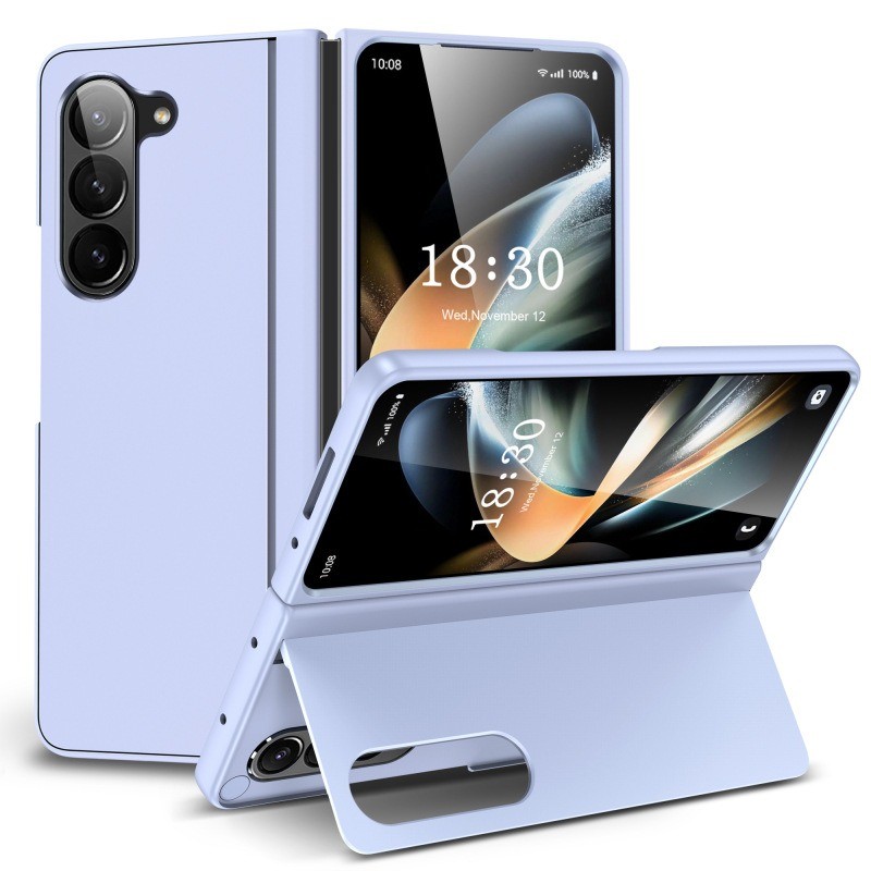 Para Samsung Galaxy Z Fold 7 6 5 4 3 Ultra Fino Fosco Dobrável Suporte Caso De T