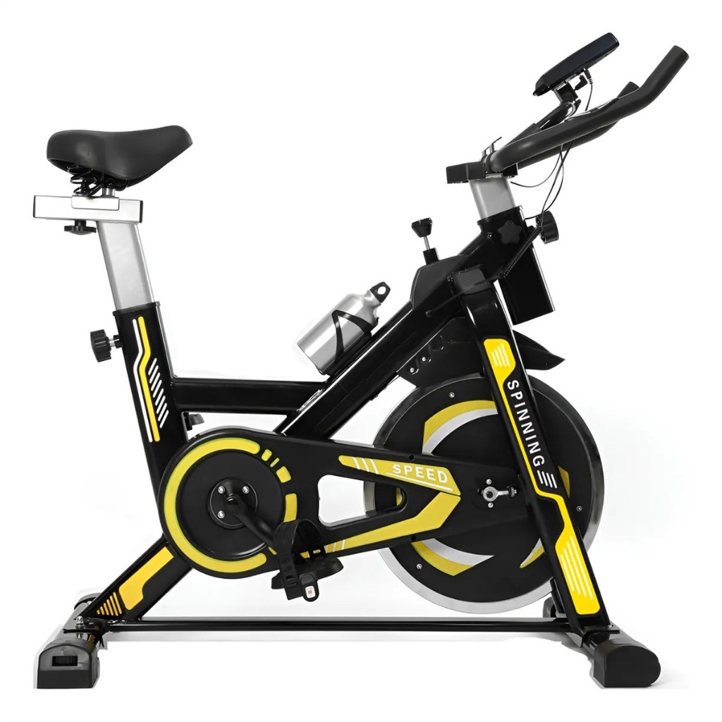 Bicicleta Spinning Ergométrica Exercício Profissional Monitor suporta até 120kg em Oferta na Shopee